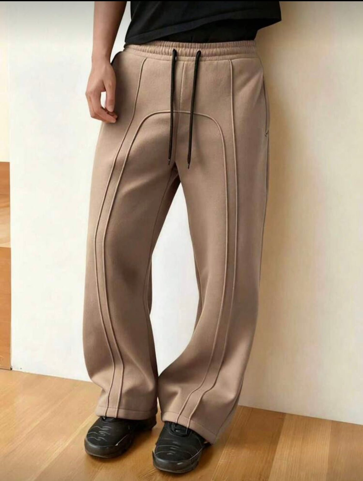 Beige Sweatpants