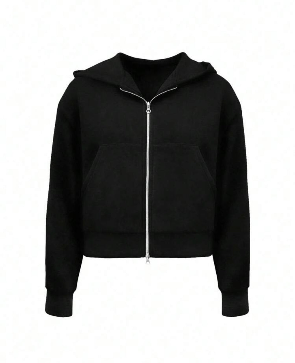 Men's Casual solid color zip up